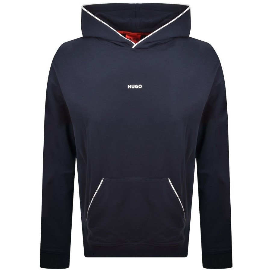 Image number 1 for HUGO Noah Hoodie Navy
