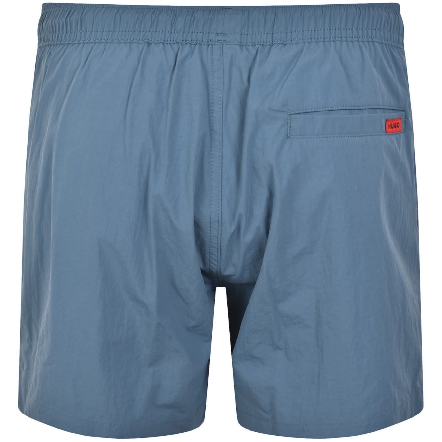 Image number 2 for HUGO Dominica Swim Shorts Blue