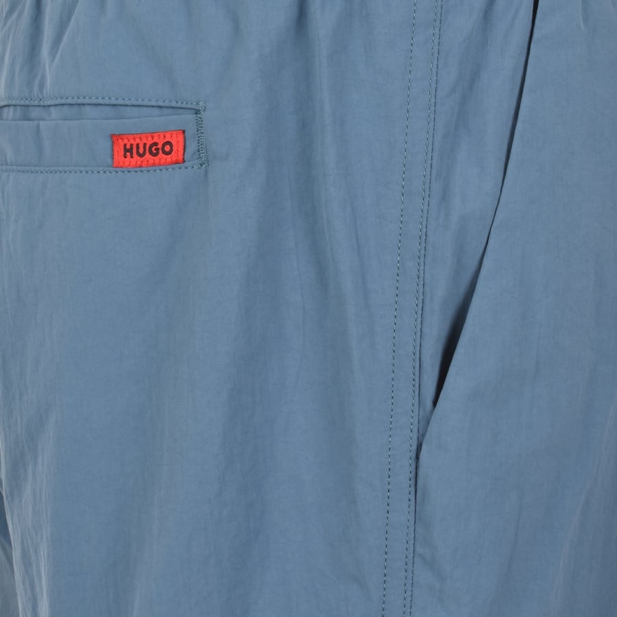 Image number 4 for HUGO Dominica Swim Shorts Blue
