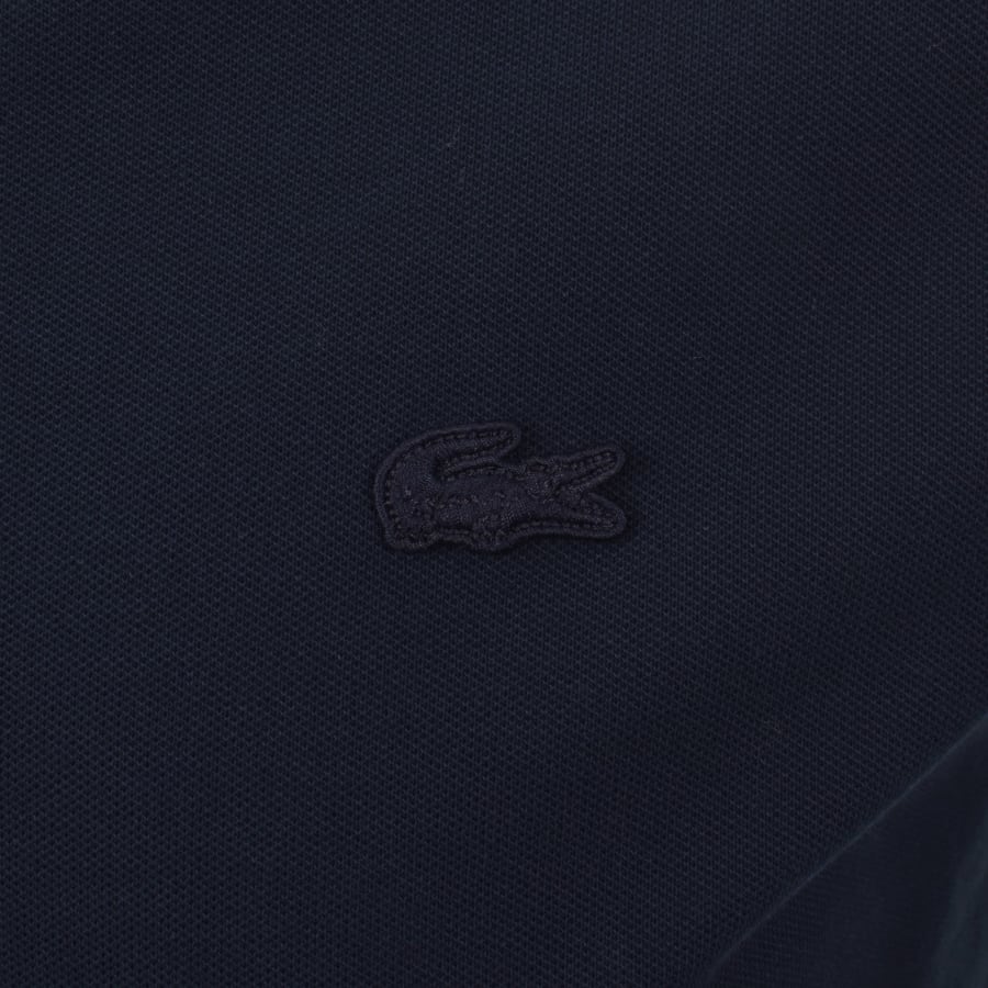 Image number 3 for Lacoste Long Sleeved Polo T Shirt Navy
