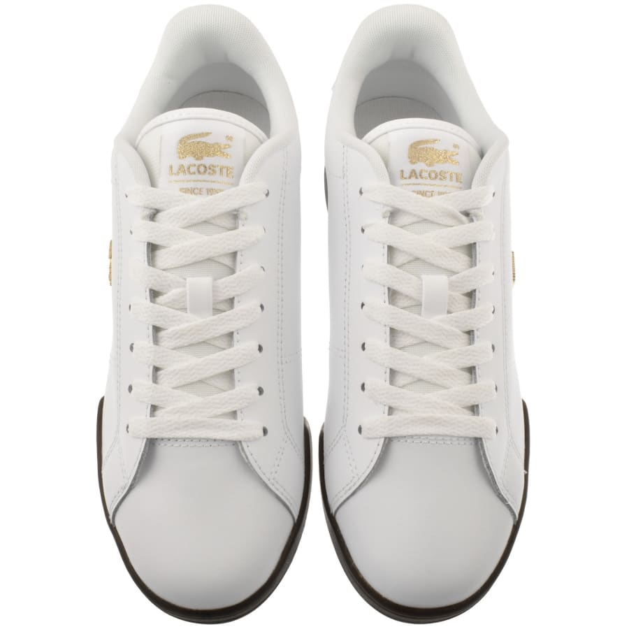 Image number 3 for Lacoste Carnaby Cup Trainers White