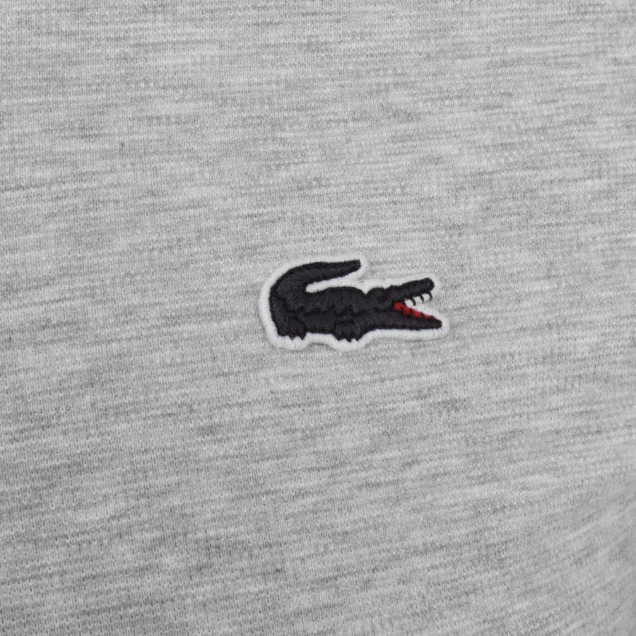 Image number 3 for Lacoste Short Sleeved Polo T Shirt Grey