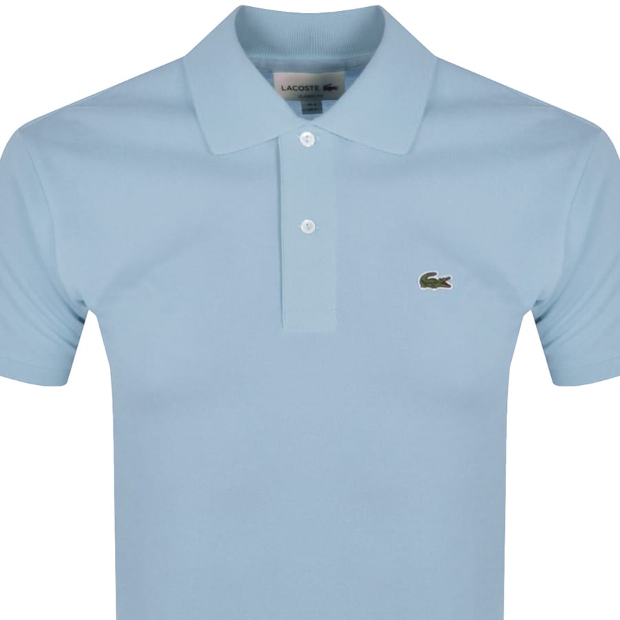 Image number 2 for Lacoste Short Sleeved Best Polo T Shirt Blue