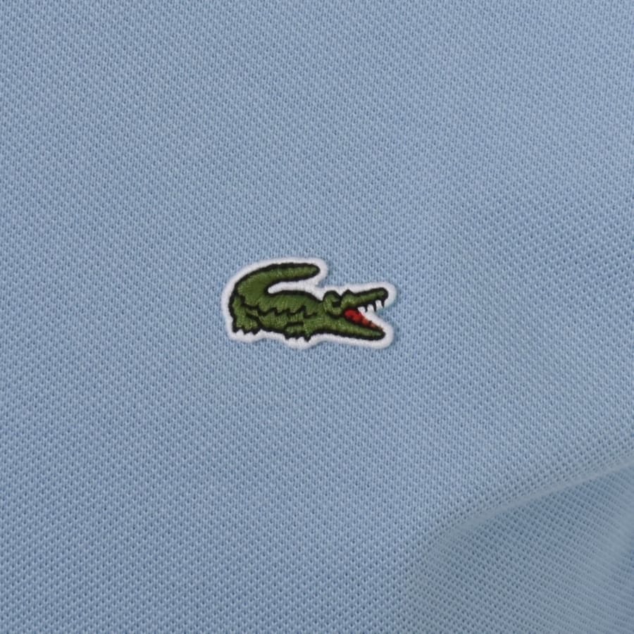 Image number 3 for Lacoste Short Sleeved Best Polo T Shirt Blue