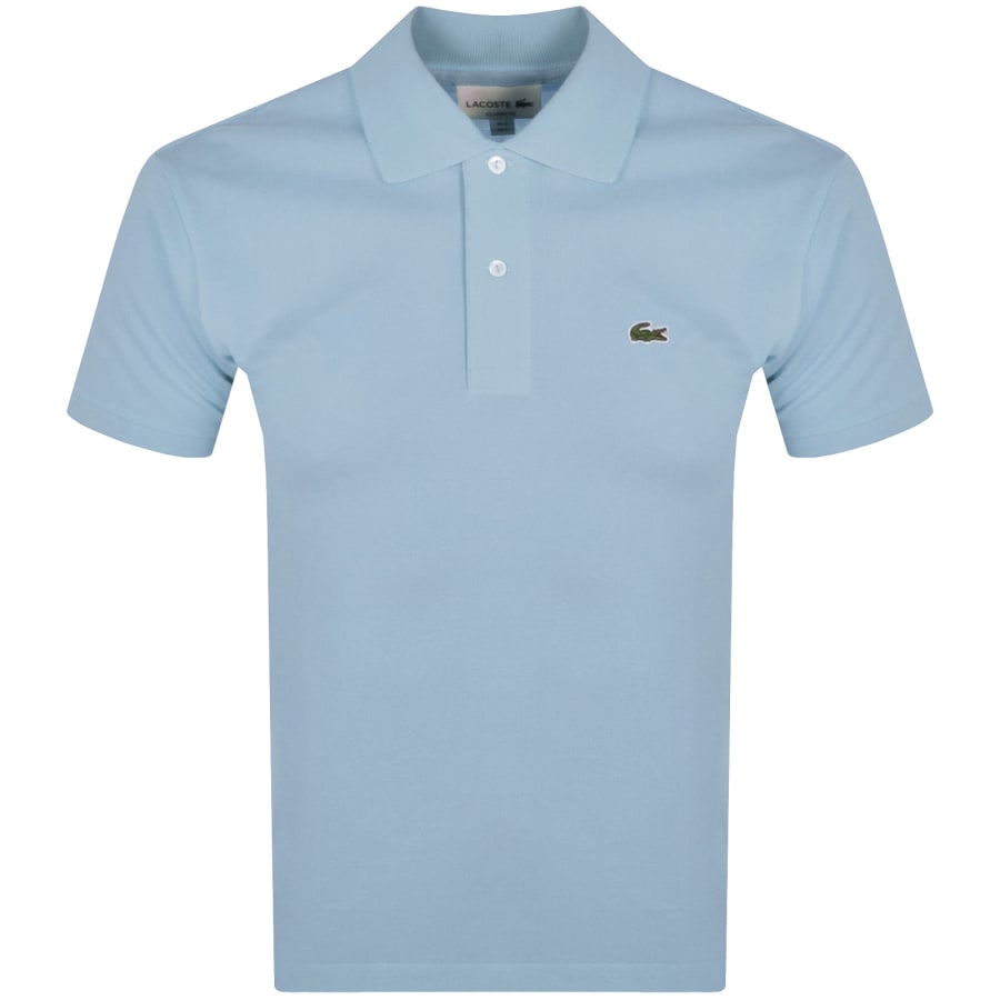 Image number 1 for Lacoste Short Sleeved Best Polo T Shirt Blue