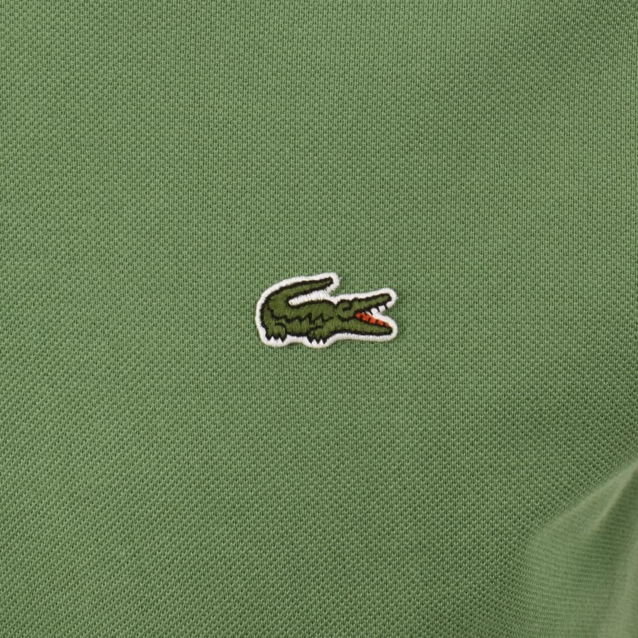 Image number 3 for Lacoste Short Sleeved Polo T Shirt Green