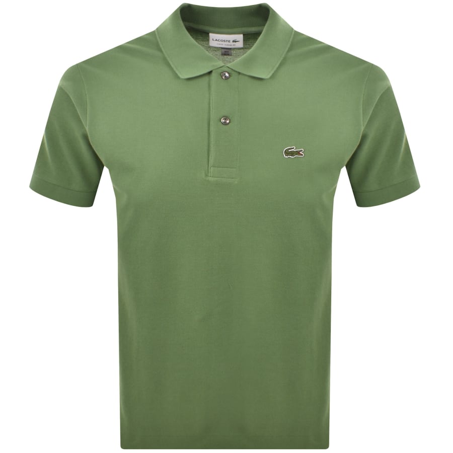 Image number 1 for Lacoste Short Sleeved Polo T Shirt Green