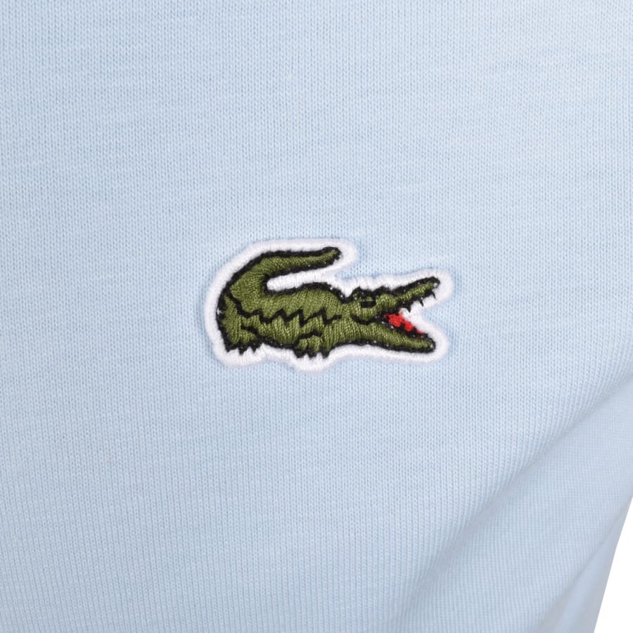 Image number 3 for Lacoste Core Logo T Shirt Sky Blue