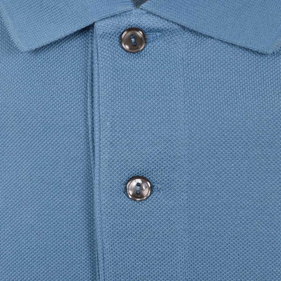 Image number 4 for Lacoste Short Sleeved Polo T Shirt Blue