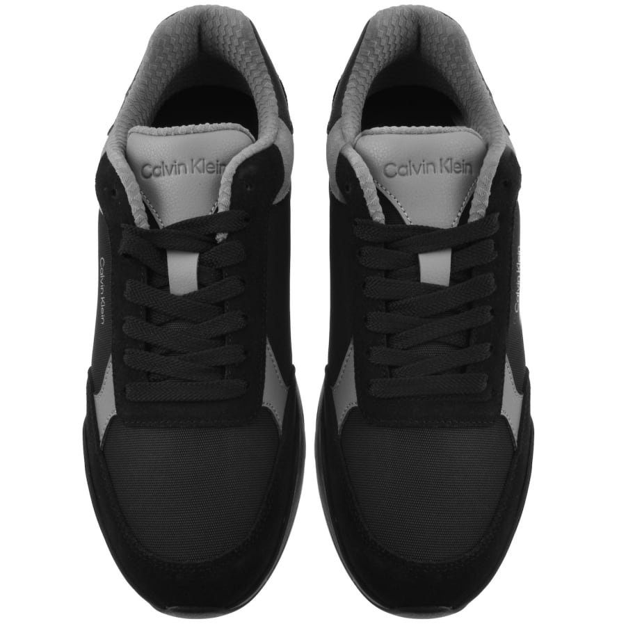 Image number 3 for Calvin Klein City  Runner Trainers Black