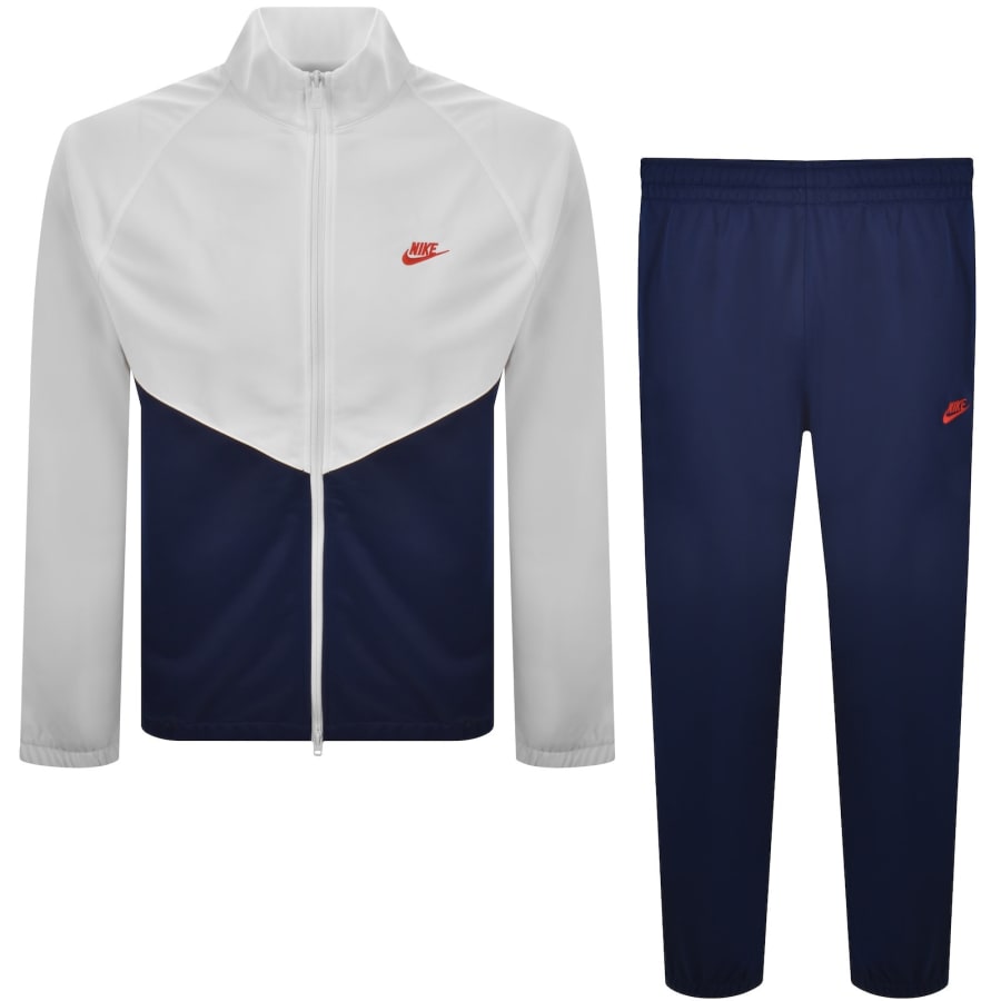 Image number 1 for Nike Windrunner Tracksuit Blue