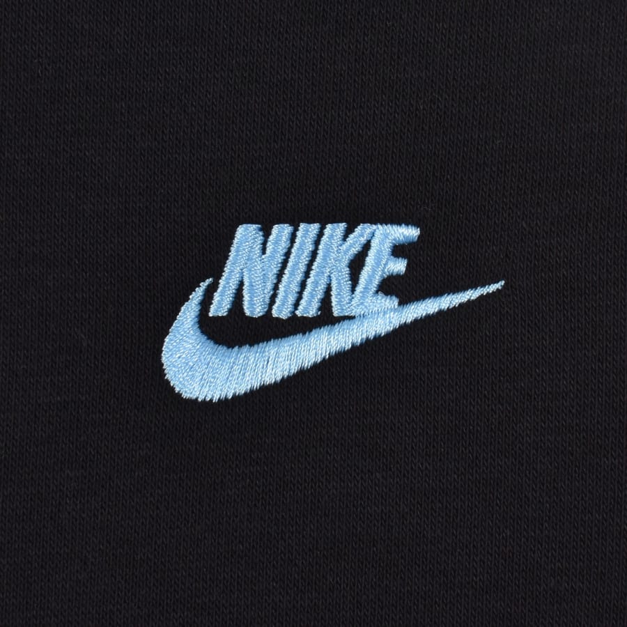 Image number 3 for Nike Logo Hoodie Black