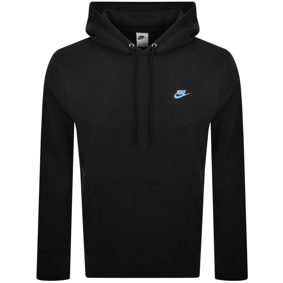 Image number 1 for Nike Logo Hoodie Black