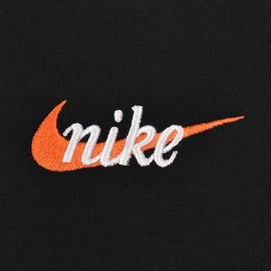 Image number 3 for Nike Crew Neck Club Sweatshirt Black