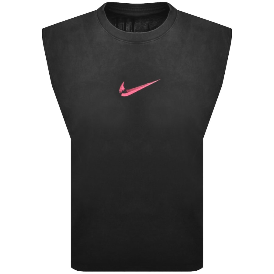 Image number 2 for Nike Training Logo Vest Black