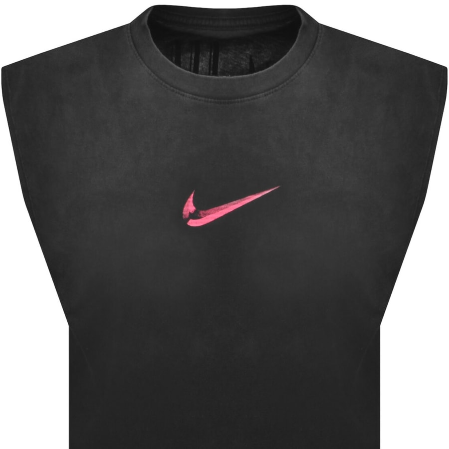 Image number 3 for Nike Training Logo Vest Black