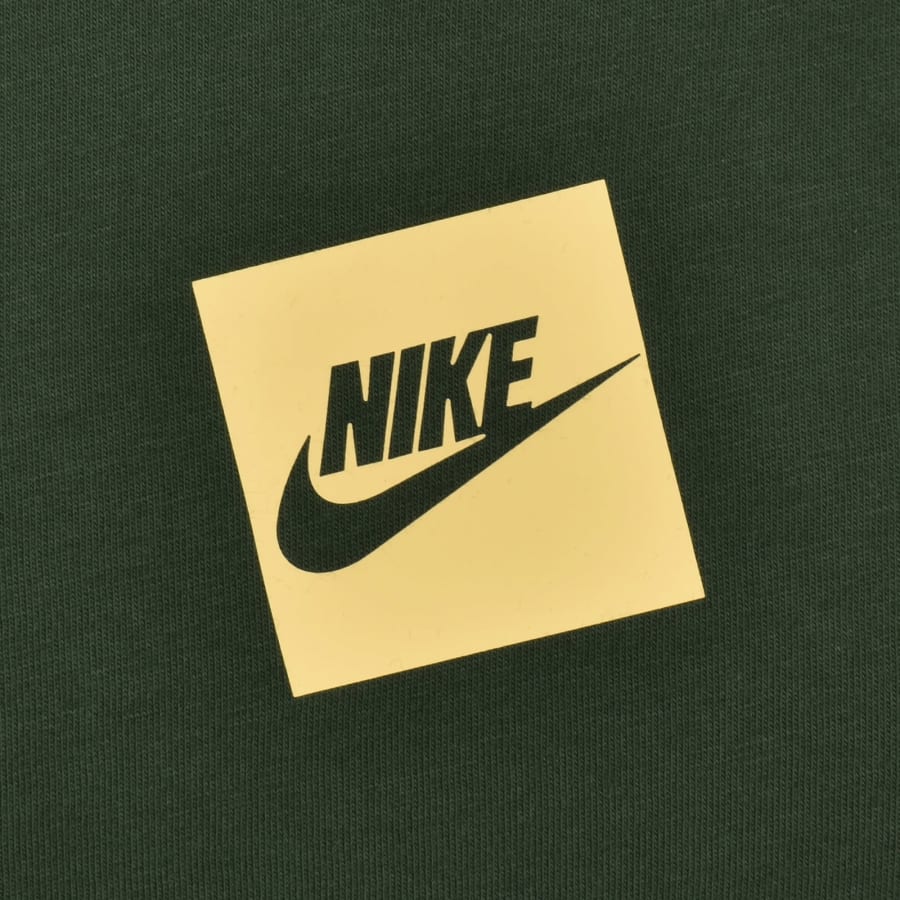 Image number 3 for Nike Crew Neck T Shirt Green