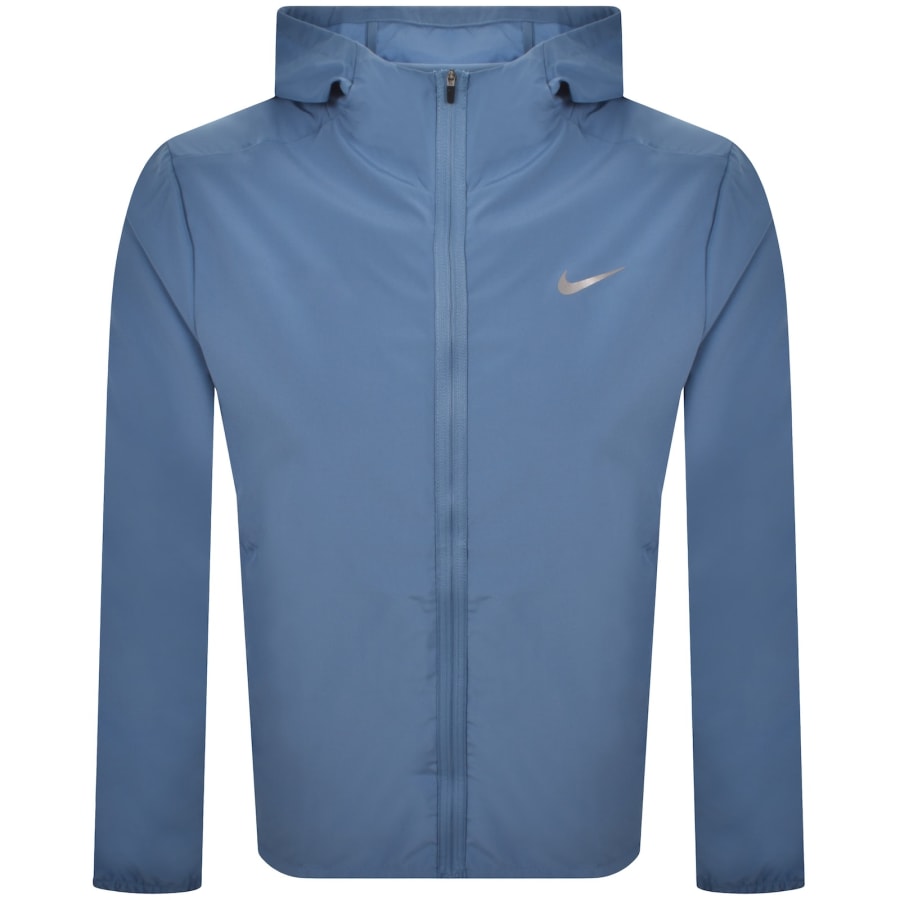 Image number 1 for Nike Training Hooded Fitness Jacket Blue