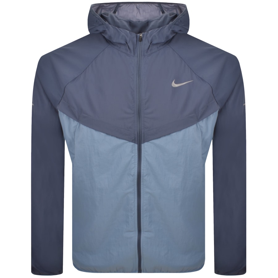 Image number 1 for Nike Running Stride Repel UV Jacket Blue