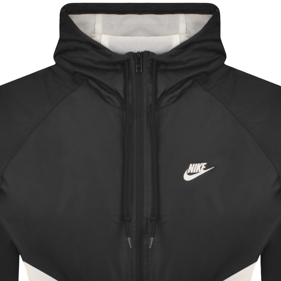 Image number 2 for Nike Windrunner Jacket Black
