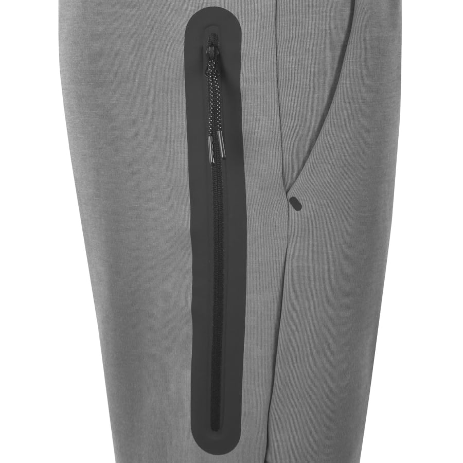 Image number 4 for Nike Slim Fit Tech Fleece Joggers Grey