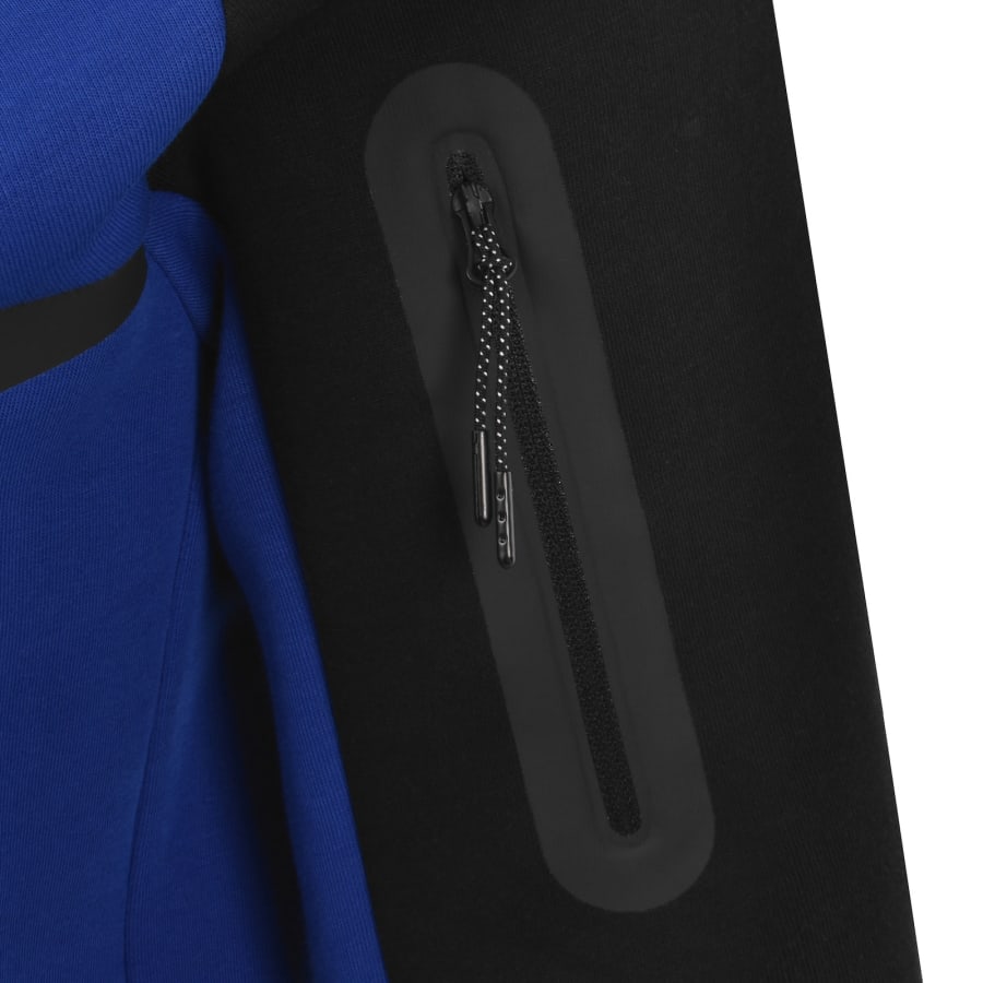 Image number 3 for Nike Tech Windrunner Fleece Hoodie Black