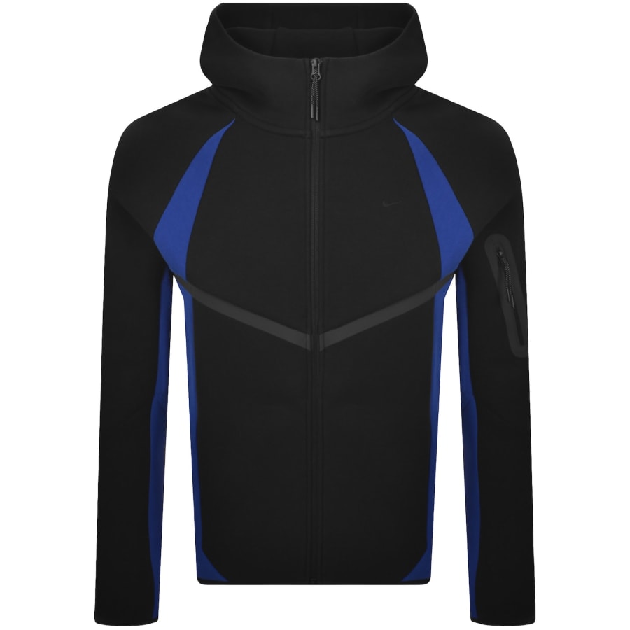 Image number 1 for Nike Tech Windrunner Fleece Hoodie Black