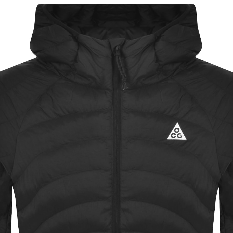 Image number 2 for Nike Lava Flow Hood Jacket Black
