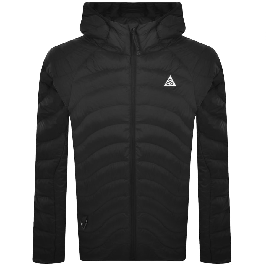 Image number 1 for Nike Lava Flow Hood Jacket Black