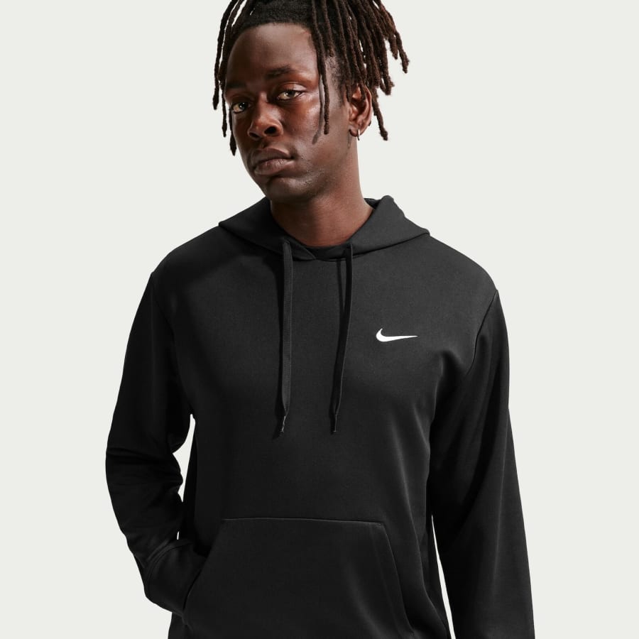 Image number 5 for Nike Training Dri Fit Pullover Hoodie Black