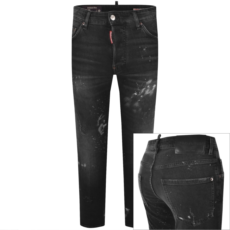 Image number 1 for DSQUARED2 Teddy Jeans Black