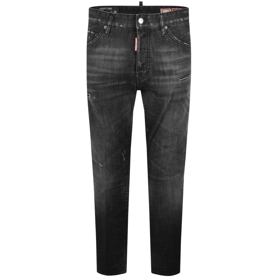 Image number 2 for DSQUARED2 Teddy Jeans Washed Black