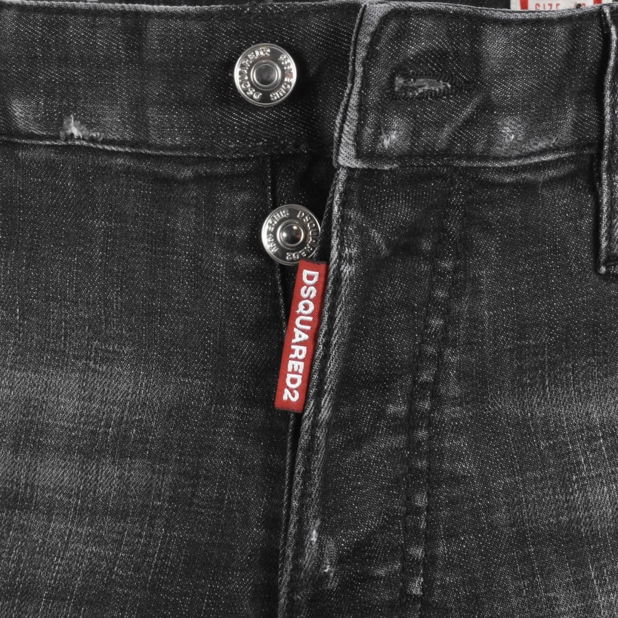 Image number 5 for DSQUARED2 Teddy Jeans Washed Black