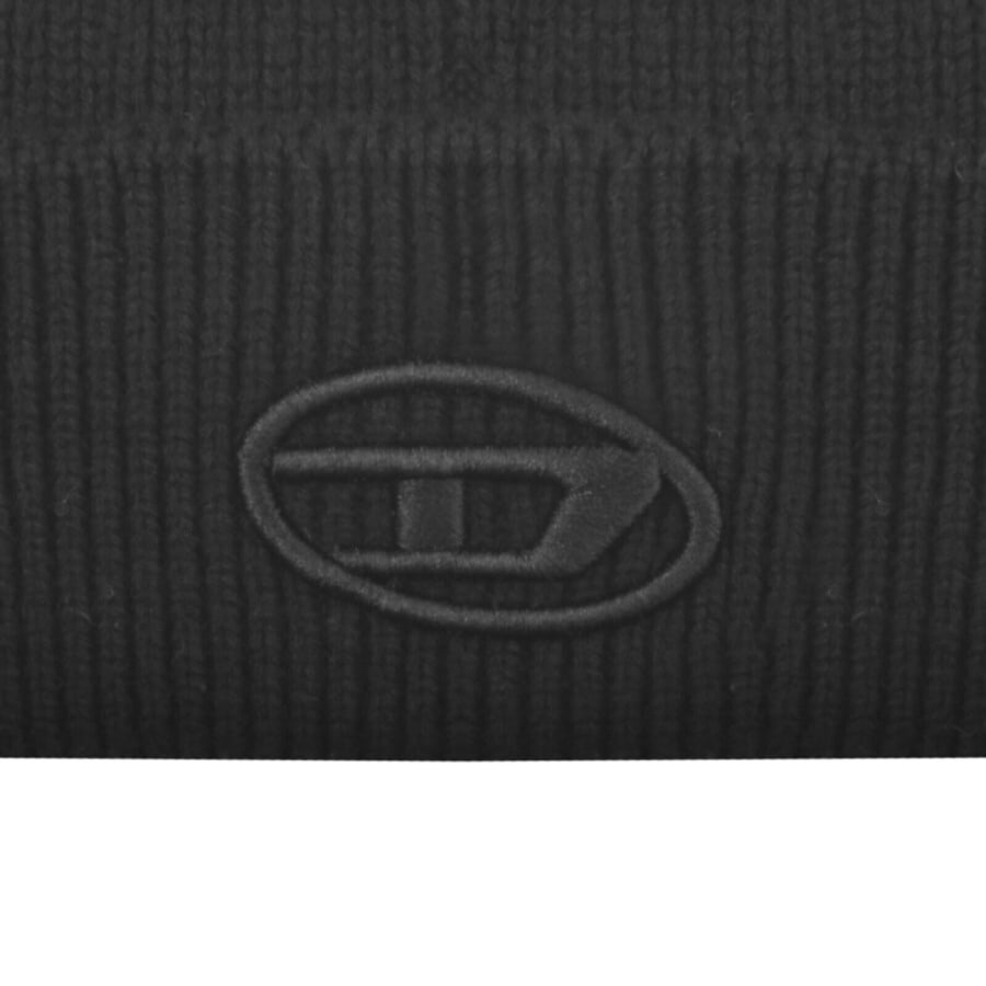 Image number 3 for Diesel K Coder Fully Beanie Hat Black