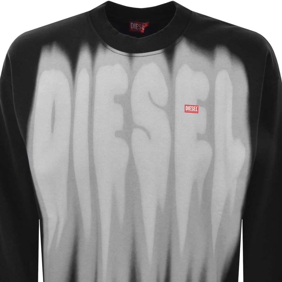 Image number 2 for Diesel S-Boxt AA1 Sweatshirt Black