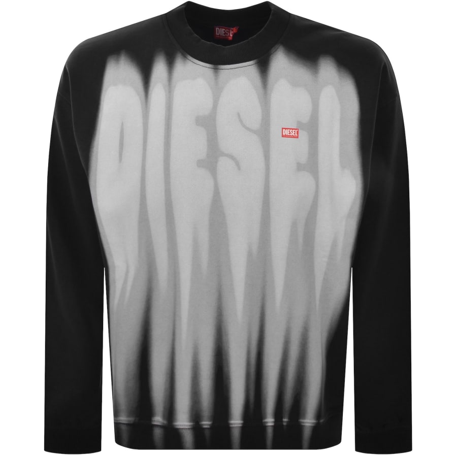 Image number 1 for Diesel S-Boxt AA1 Sweatshirt Black