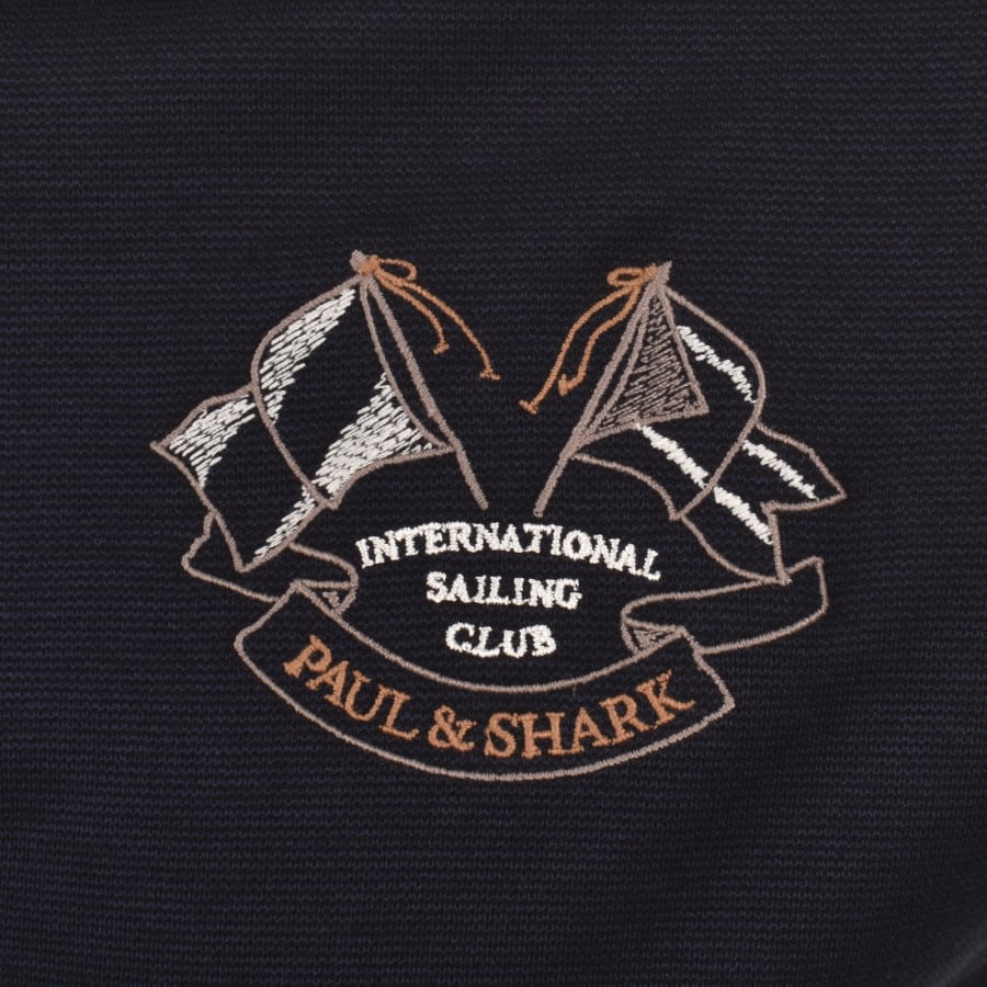 Image number 3 for Paul And Shark X-Soft Polo T Shirt Navy