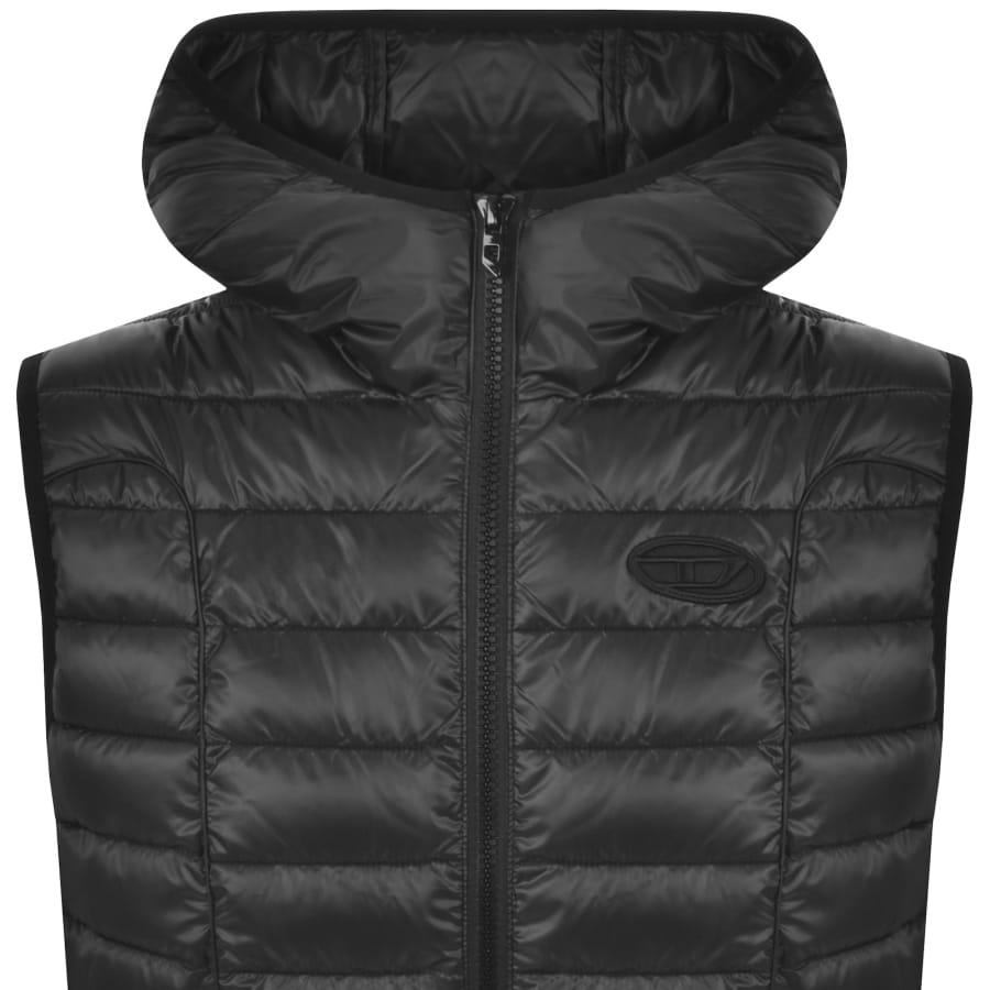 Image number 2 for Diesel W Temple Ward Gilet Black