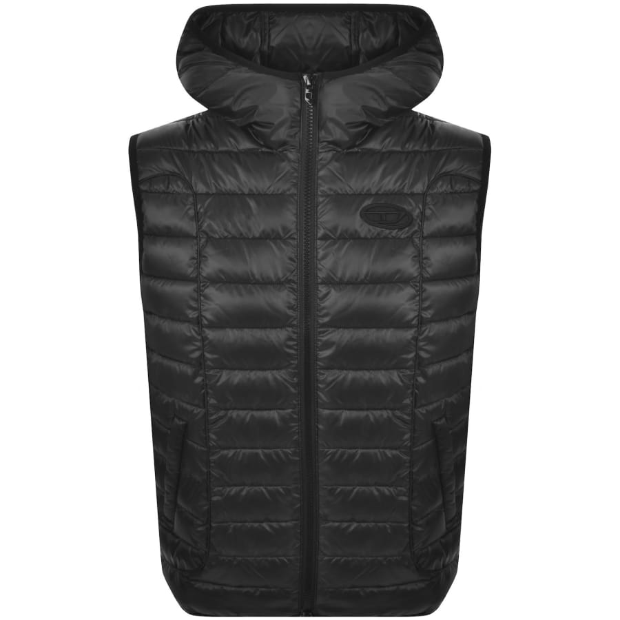 Image number 1 for Diesel W Temple Ward Gilet Black