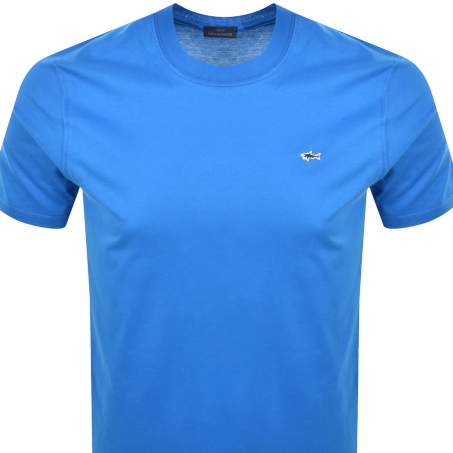 Image number 2 for Paul And Shark Logo T Shirt Blue