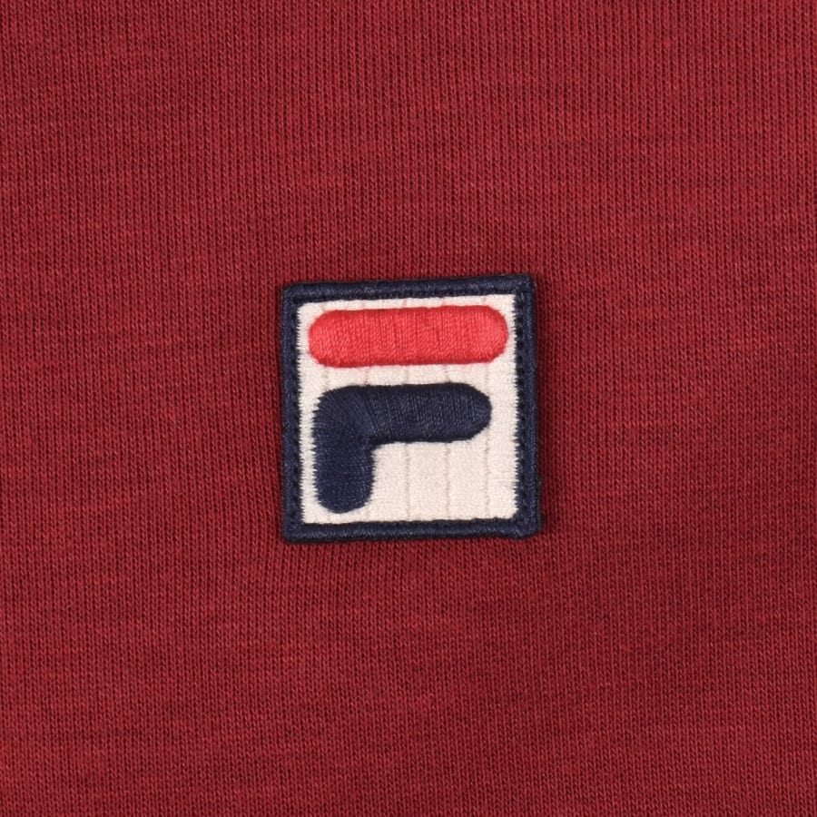 Image number 3 for Fila Settanta Zip Track Top Red