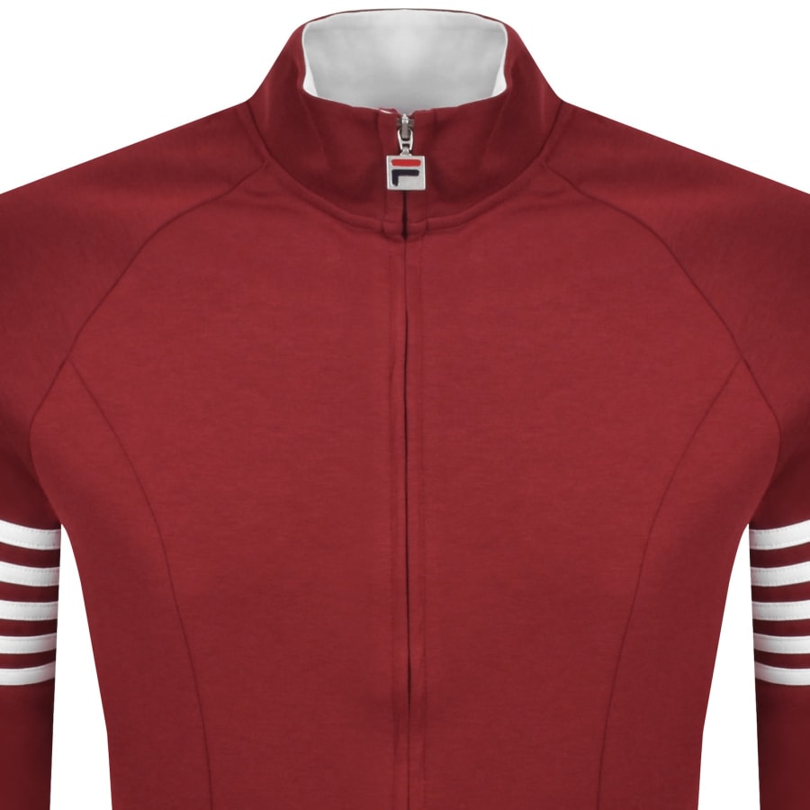 Image number 3 for Fila Patrice Zip Track Top Red