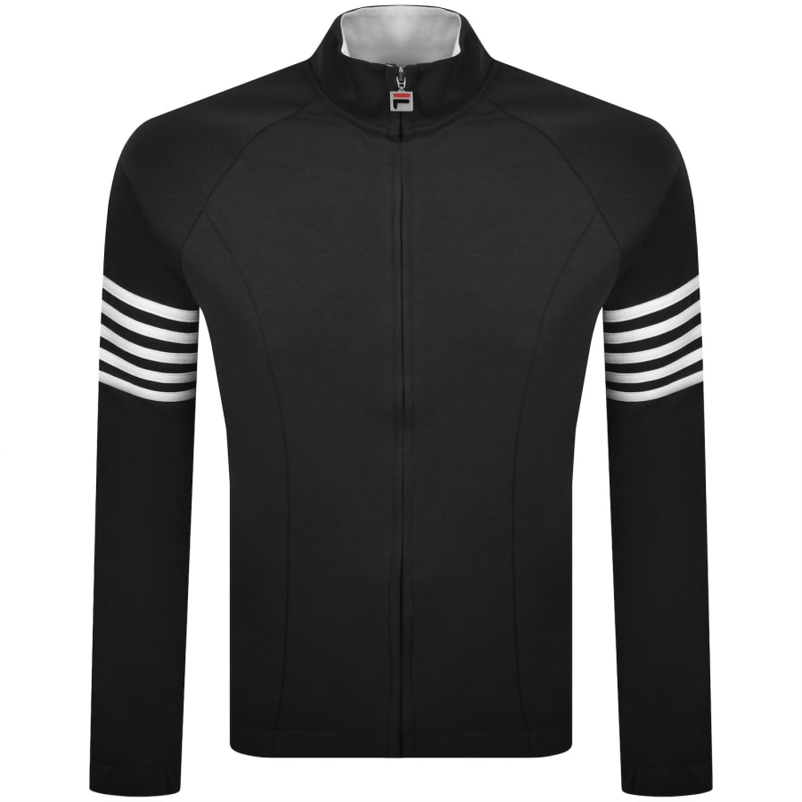 Image number 2 for Fila Patrice Zip Track Top Black
