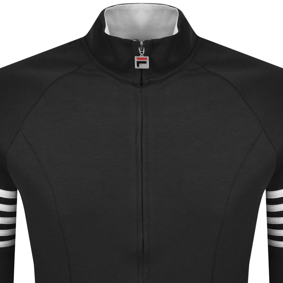 Image number 3 for Fila Patrice Zip Track Top Black