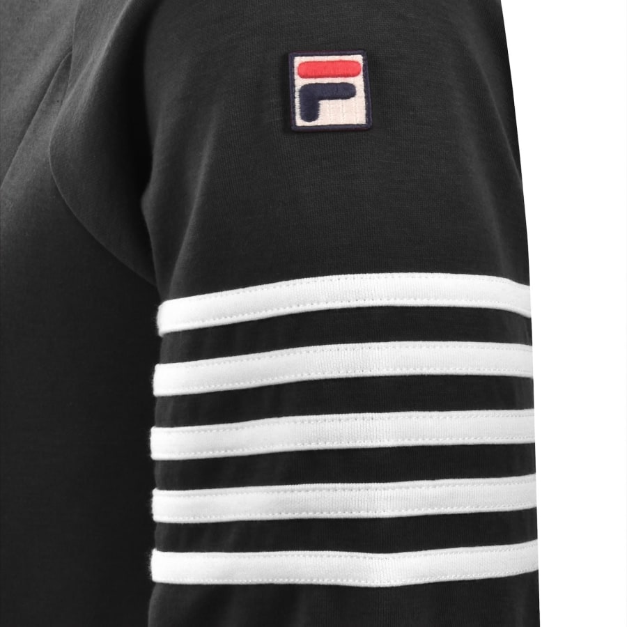 Image number 4 for Fila Patrice Zip Track Top Black