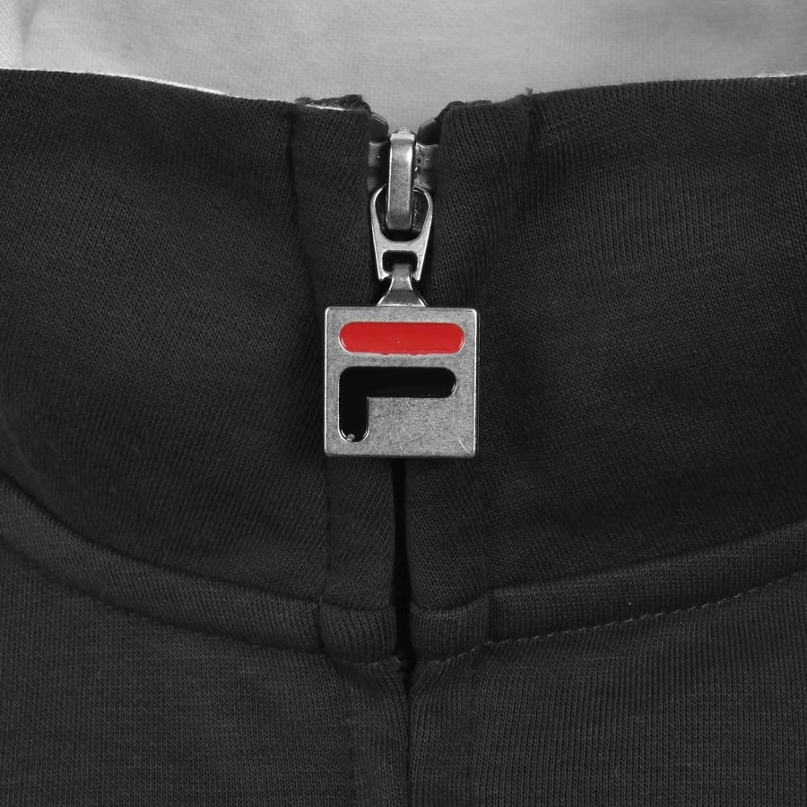 Image number 5 for Fila Patrice Zip Track Top Black