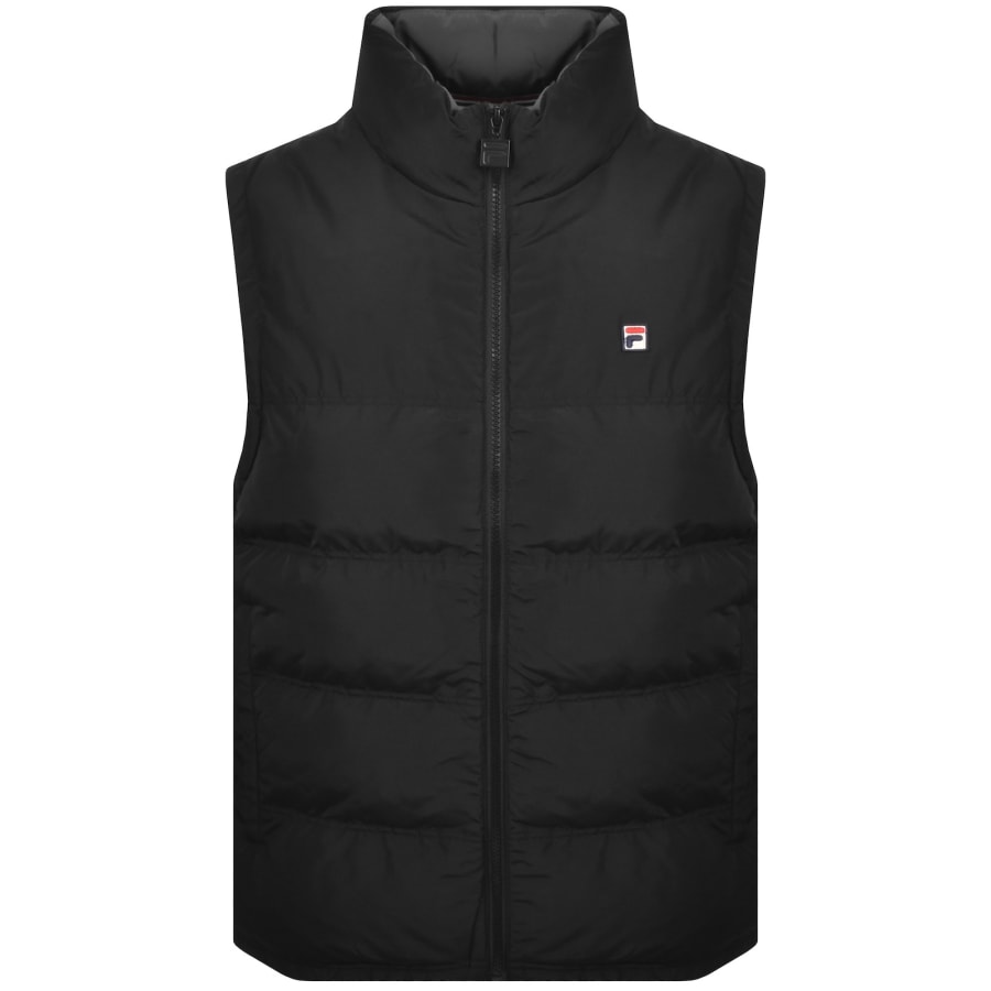 Image number 1 for Fila Rodri Padded Gilet Black