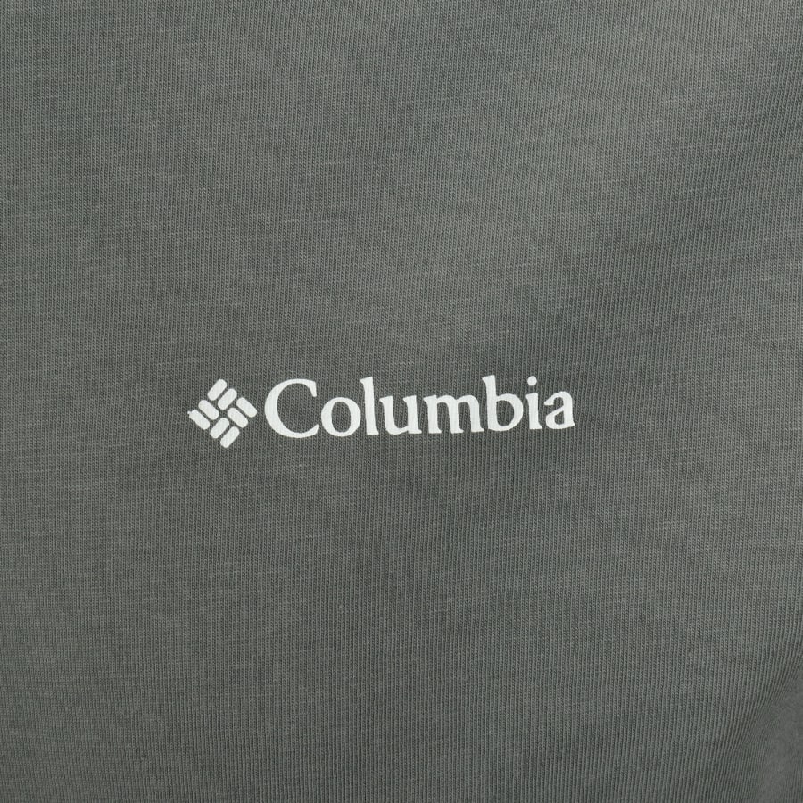 Image number 4 for Columbia Graphic T Shirt Green