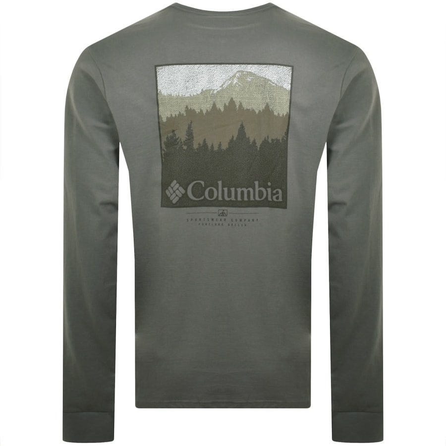 Image number 5 for Columbia Graphic T Shirt Green