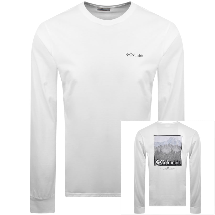Image number 1 for Columbia Graphic T Shirt White